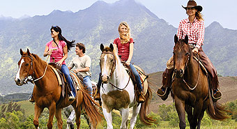 Horseback Riding at Princeville at Hanalei, Kauai
