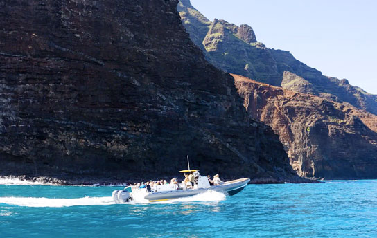 Kauai Activity - Premium Afternoon Na Pali Adventure & Snorkel tour