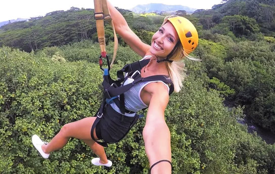 Kauai Activity - Zipline Tour: 3Hours