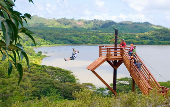 Kauai Activity - Koloa Zipline Tour